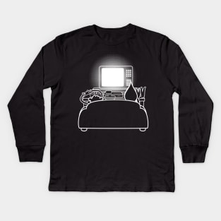 Regularly Playing Games Kids Long Sleeve T-Shirt